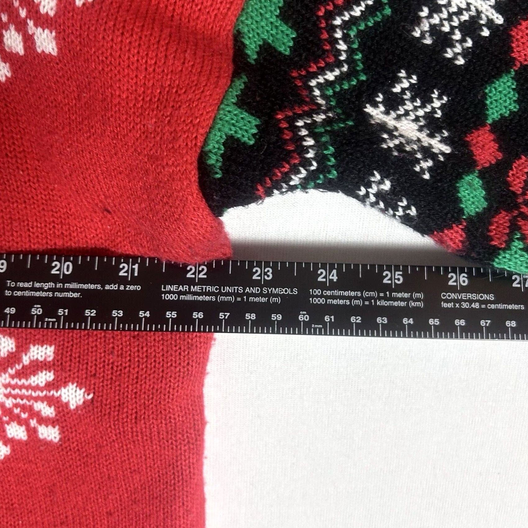 Vintage VINTAGE Ugly Christmas Sweater Unicorn Womens L Red Crew Neck Pullover Holiday L/S Size L / US 10 / IT 46 - 7 Thumbnail