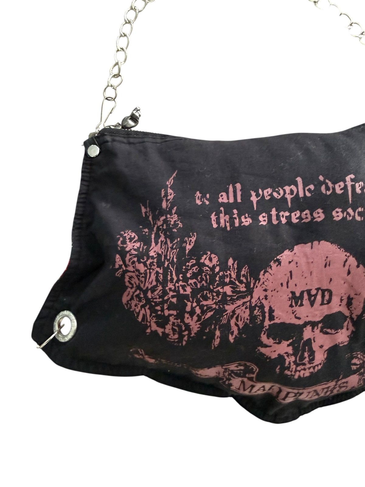 Hysteric Glamour Mad Punks shoulder bag with a skull rare desing Size ONE SIZE - 11 Thumbnail
