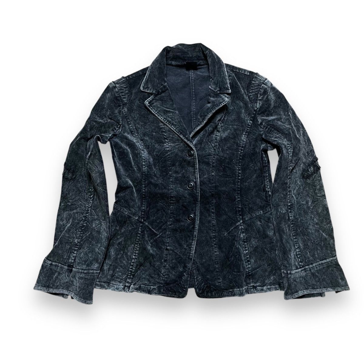 If Six Was Nine × Japanese Brand × Le Grande Bleu (L.G.B.) ATELIER CORDUROY BUTTON UP BLAZER JACKET Size M / US 6-8 / IT 42-44 - 1 Thumbnail