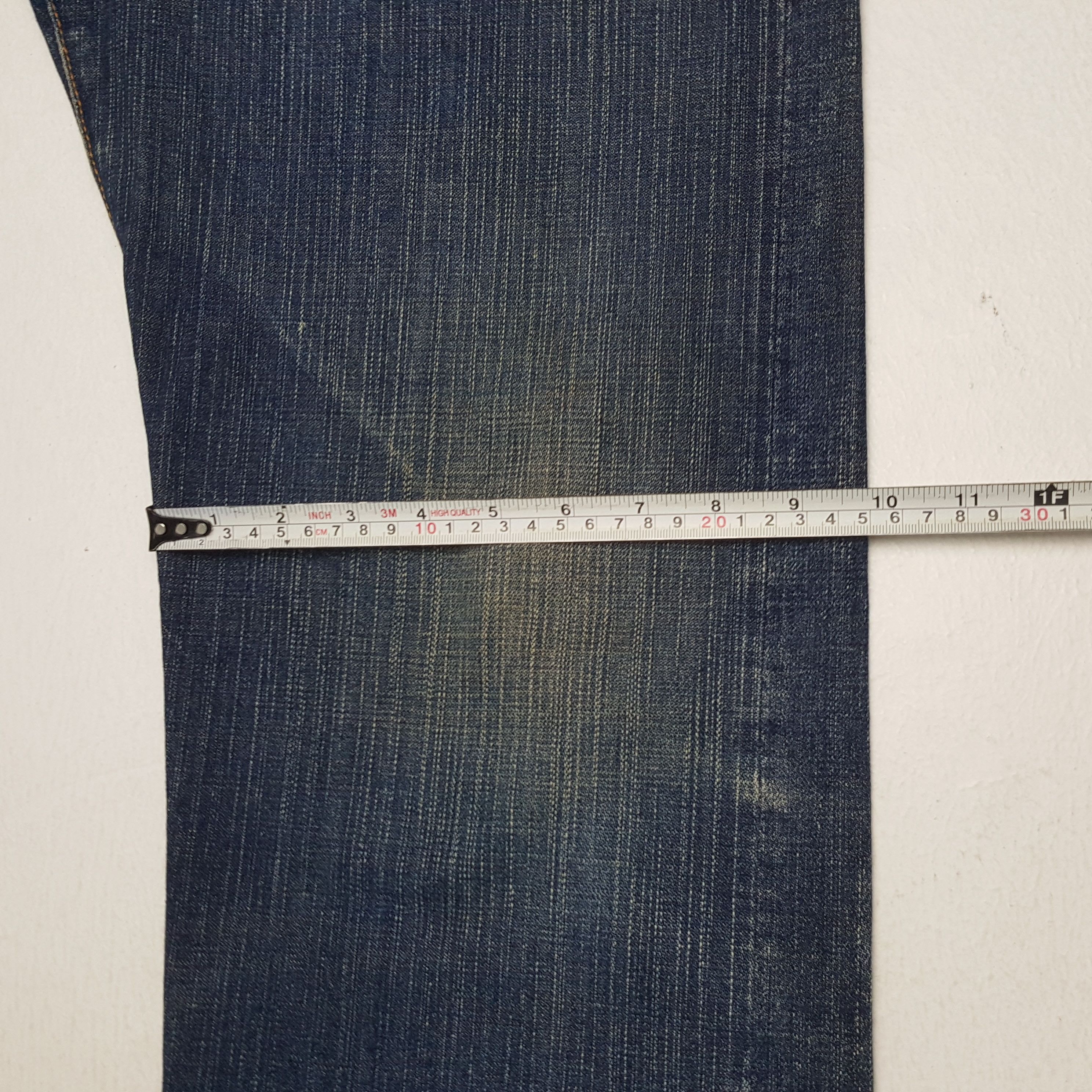 Evisu × Japanese Brand × Vintage Vintage EVISU Japanese Brand Daicock Custom Distressed Jeans Size US 29 - 10 Thumbnail