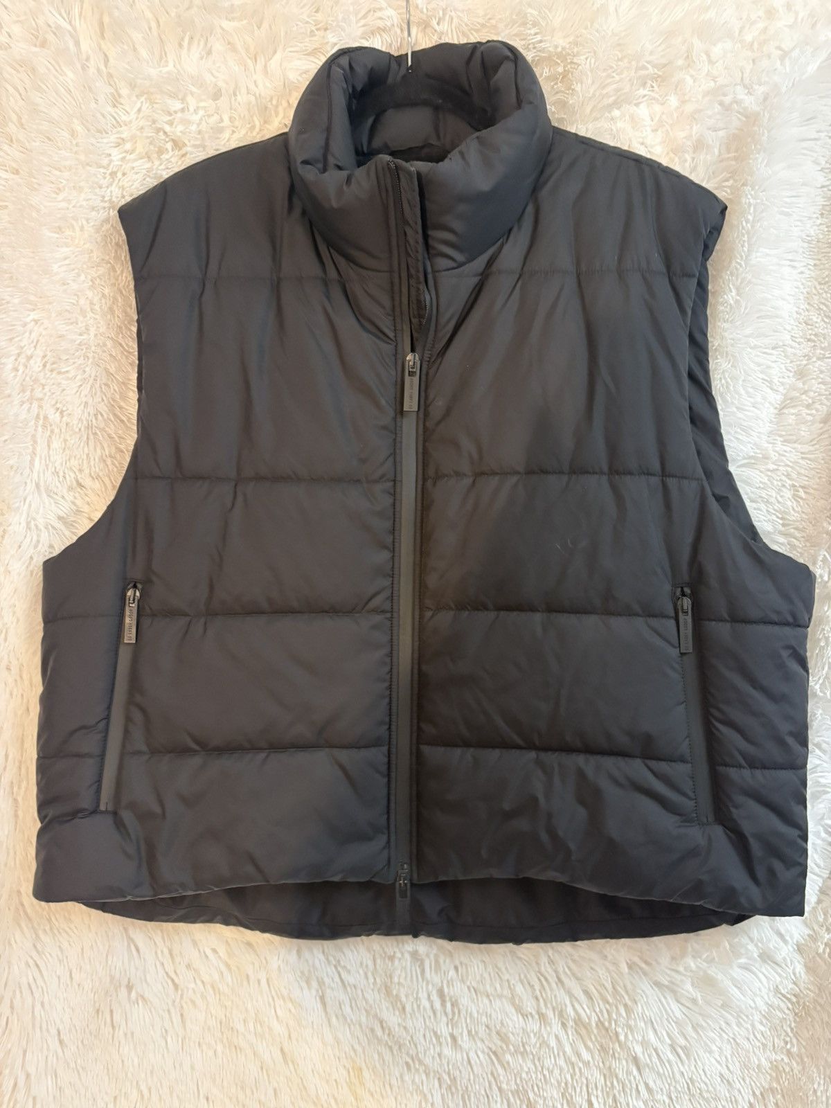 44 LABEL GROUP 44 Label Group Black Quilted Puffer Vest with Stand Collar Size US L / EU 52-54 / 3 - 1 Thumbnail
