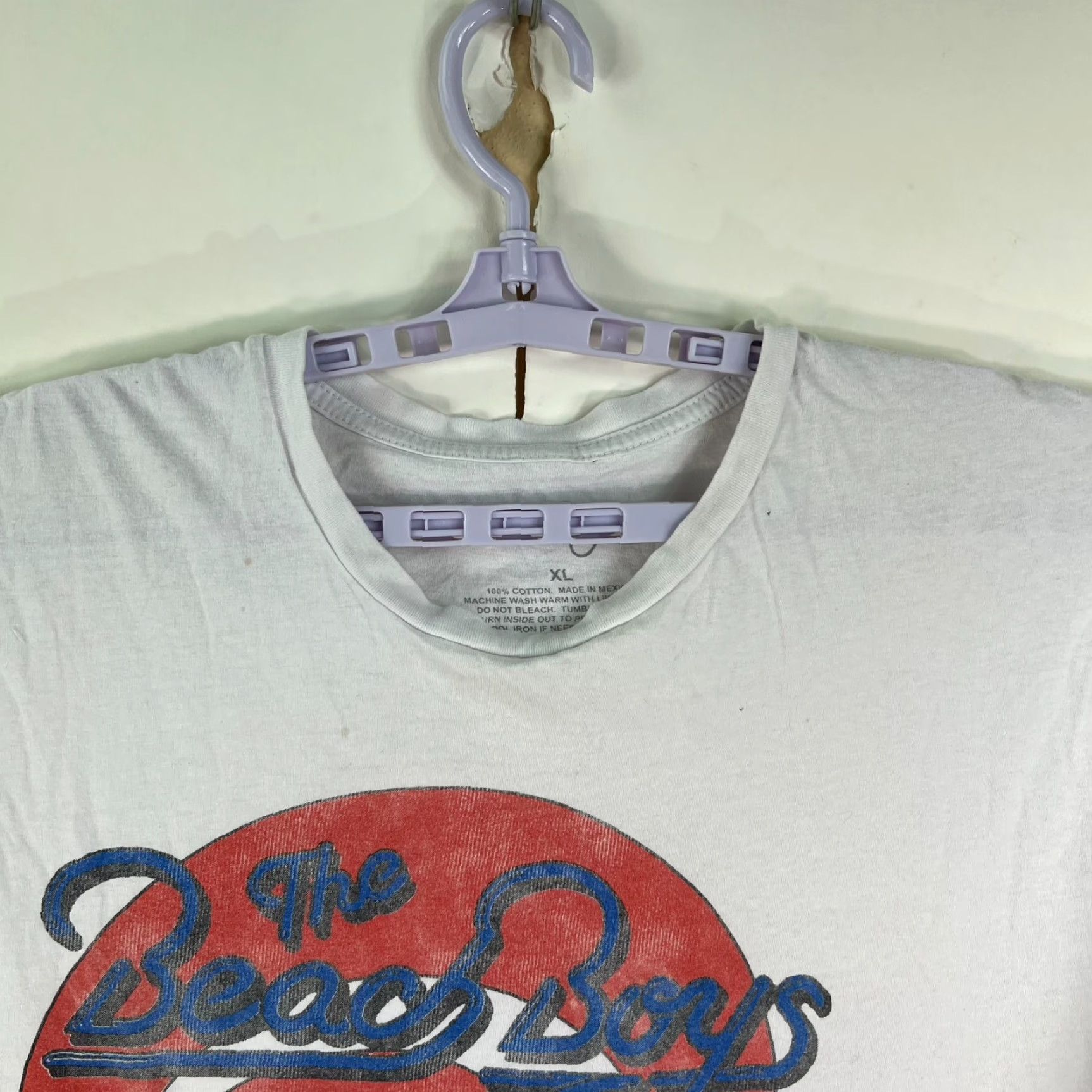 Etro Beach Boys 1993 Tour T-Shirt Adult XL White Retro Graphic Mens Size US XL / EU 56 / 4 - 3 Thumbnail