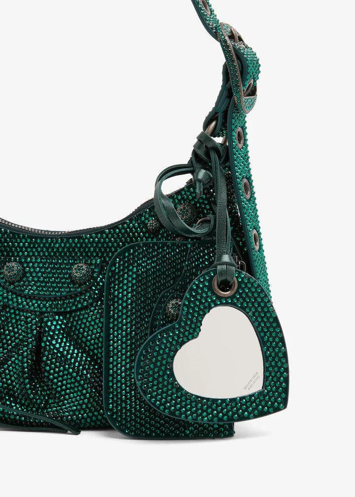 Balenciaga o1tr1nto0526 Size: OS / Le Cagole Shoulder Bag Rhinestones Size ONE SIZE - 2 Thumbnail