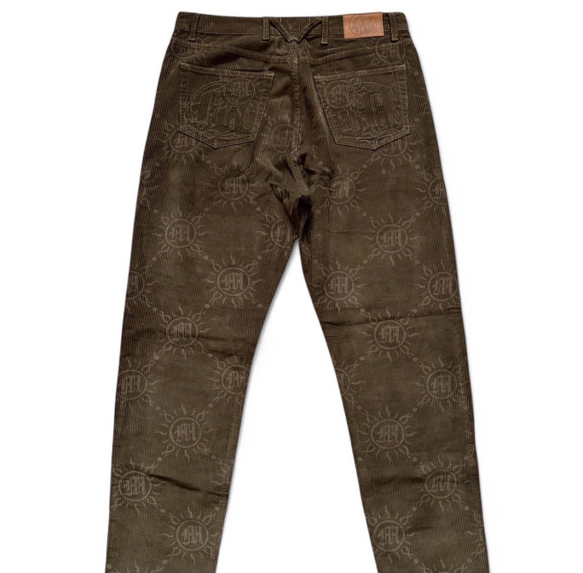 Menace menace monogram corduroy pants Size US 34 / EU 50 - 3 Thumbnail