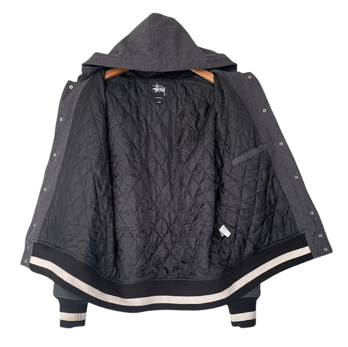 Stussy Rare🔥STUSSY Varsity Hoodie International Tribe Size US L / EU 52-54 / 3 - 12 Thumbnail