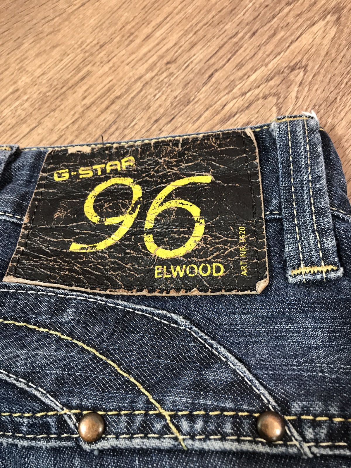 G-Star Vintage G Star Raw Distressed denim pants Jeans Size US 32 / EU 48 - 15 Thumbnail