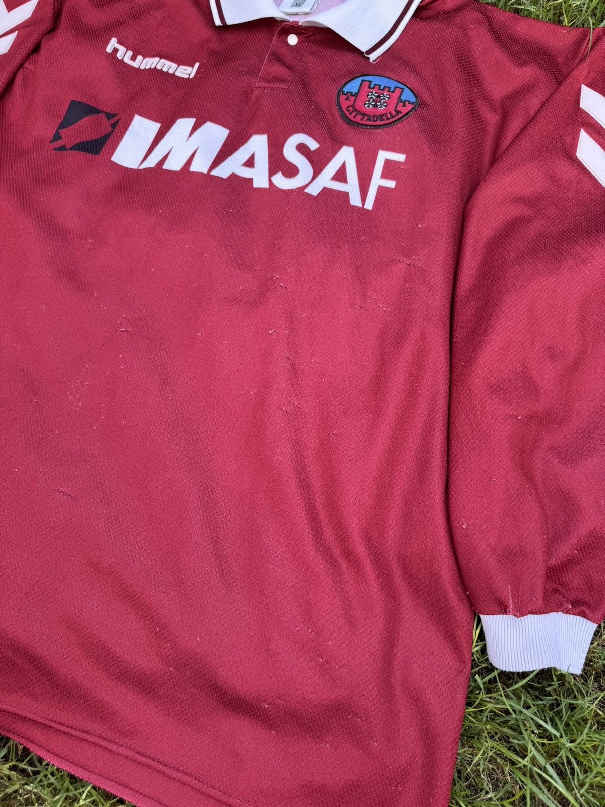 Hummel Vintage Cittadella 2000/01 Football Shirt Hummel Size US XL / EU 56 / 4 - 5 Thumbnail