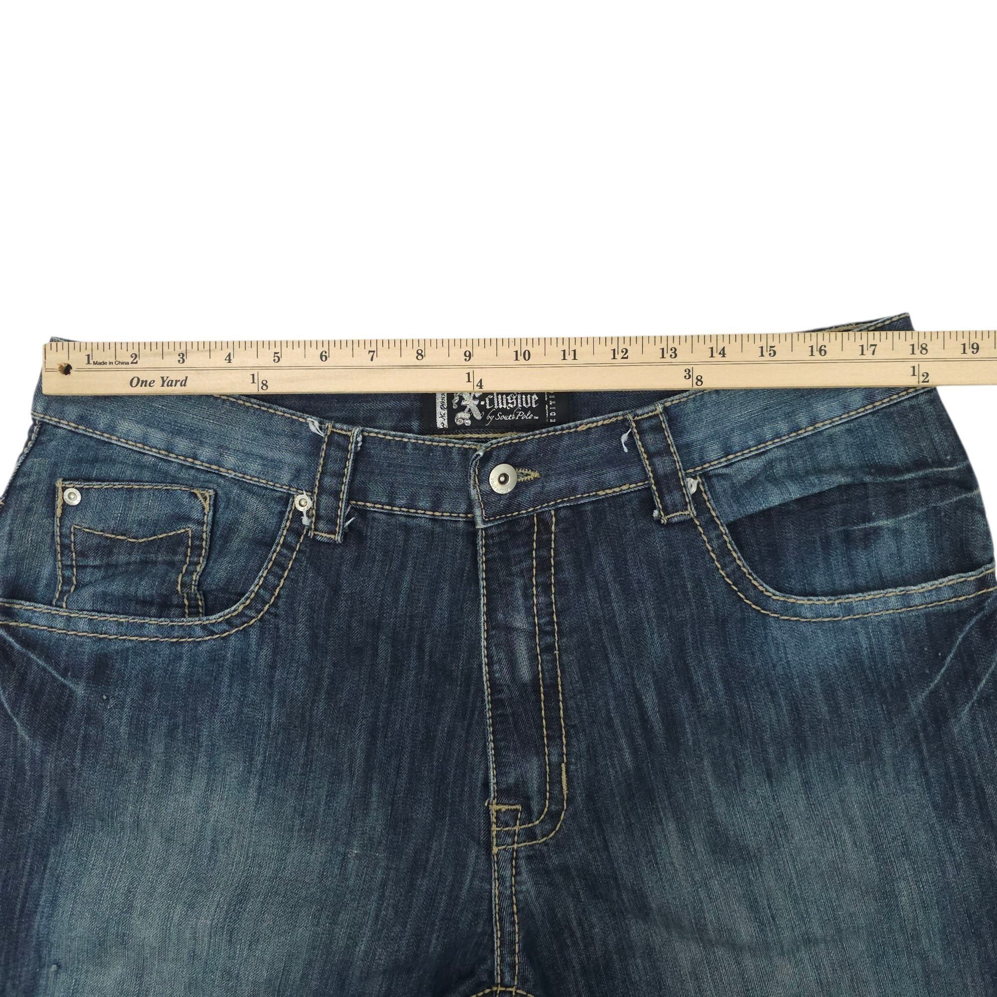 Southpole Southpole X-clusive Edition Jeans Men 38 Medium Wash Y2K Size US 38 / EU 54 - 3 Thumbnail