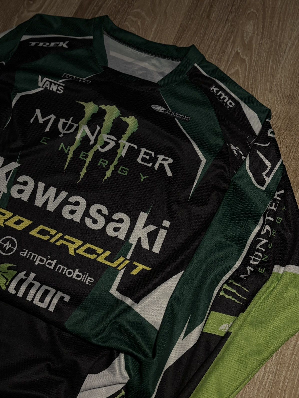A$AP Rocky Grail Kawasaki Monster Energy Asap Rocky Jersey longslive Size US L / EU 52-54 / 3 - 4 Thumbnail