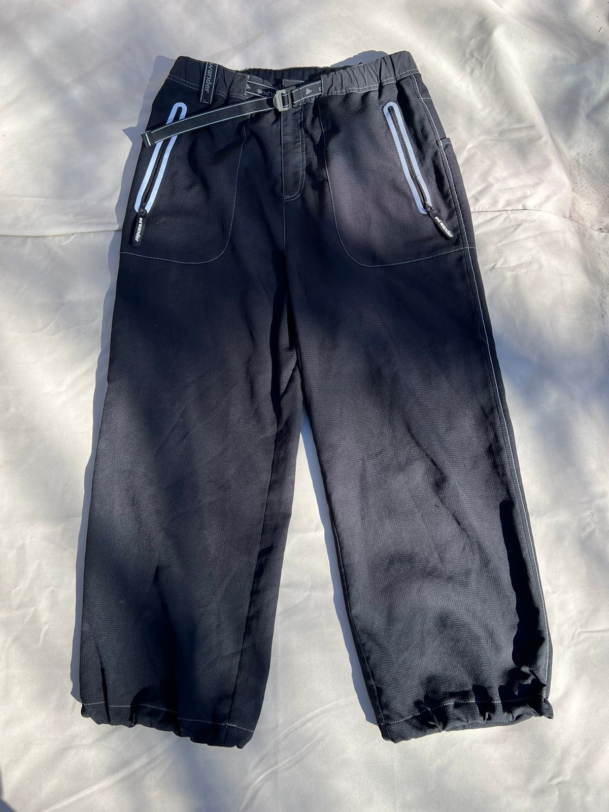 Pre-owned And Wander Hiking Trousers In Black