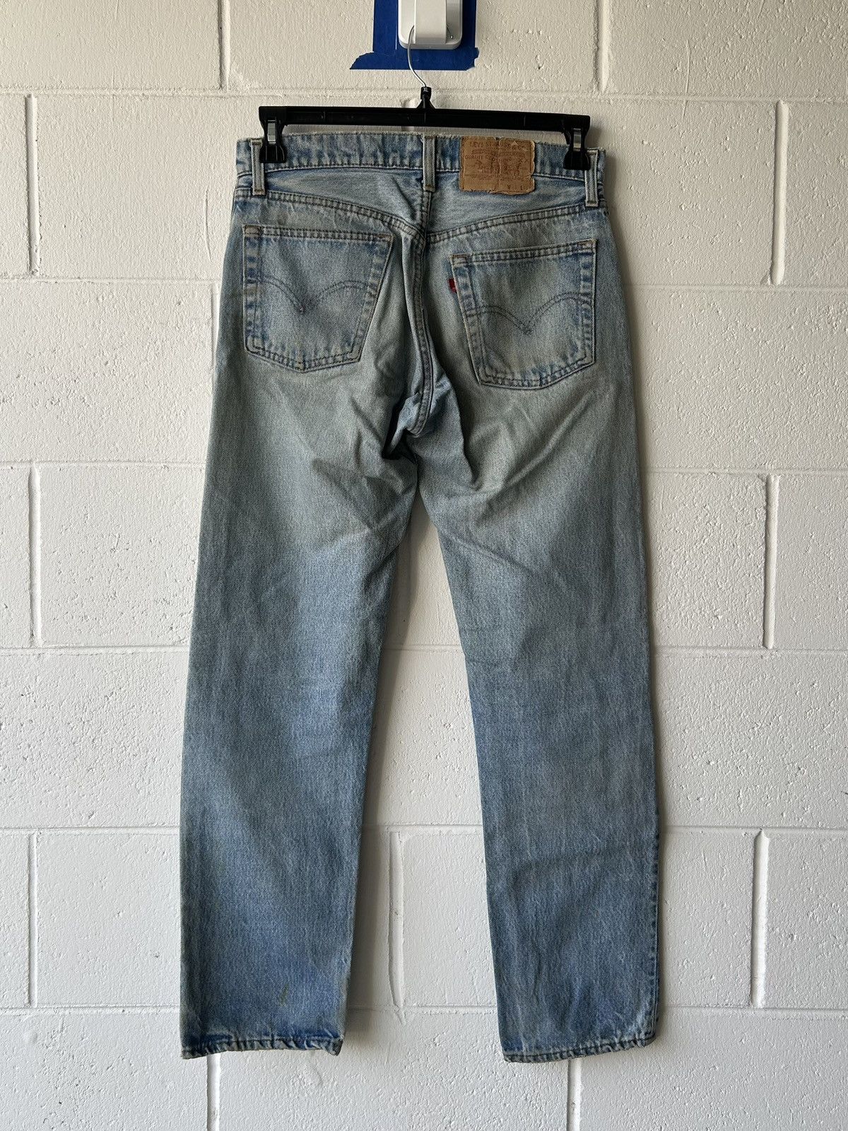 Levi's Vintage Levi’s 505 Red Tab Straight Leg Denim Size US 31 - 2 Thumbnail