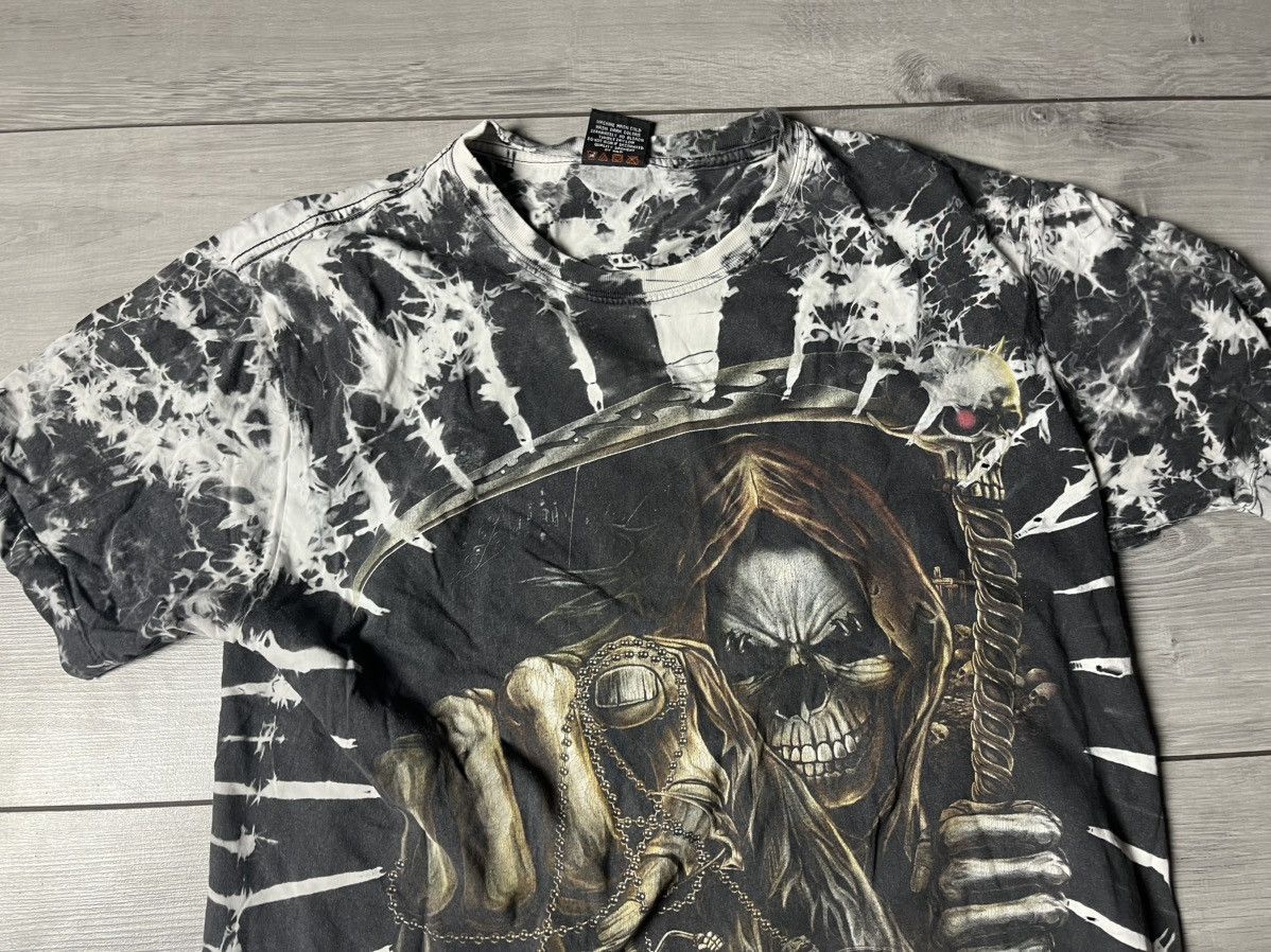 Band Tees Vintage skull biker raiders y2k size Large Size US L / EU 52-54 / 3 - 3 Thumbnail