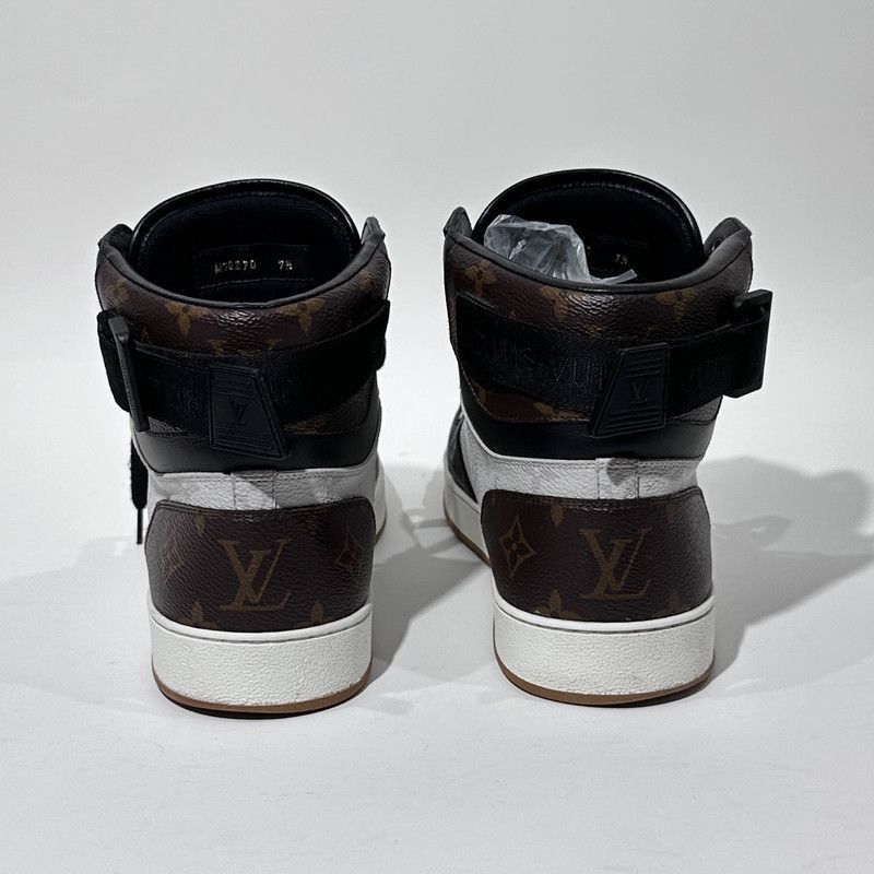 Louis Vuitton Louis Vuitton Rivoli Monogram Strass Sneakers for Men - Size US 8 / EU 41 - 4 Thumbnail