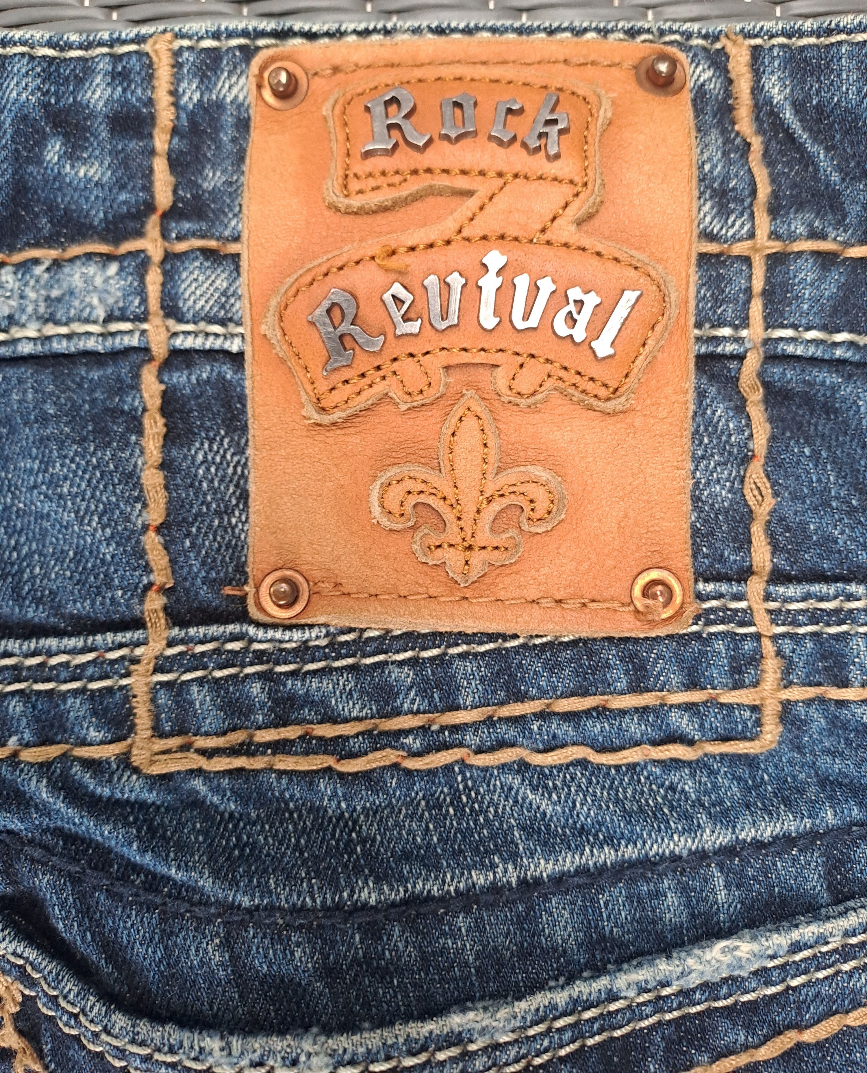 Rock Revival Vintage mens Rock Revival Jayden jeans '36' size Size US 36 / EU 52 - 13 Thumbnail