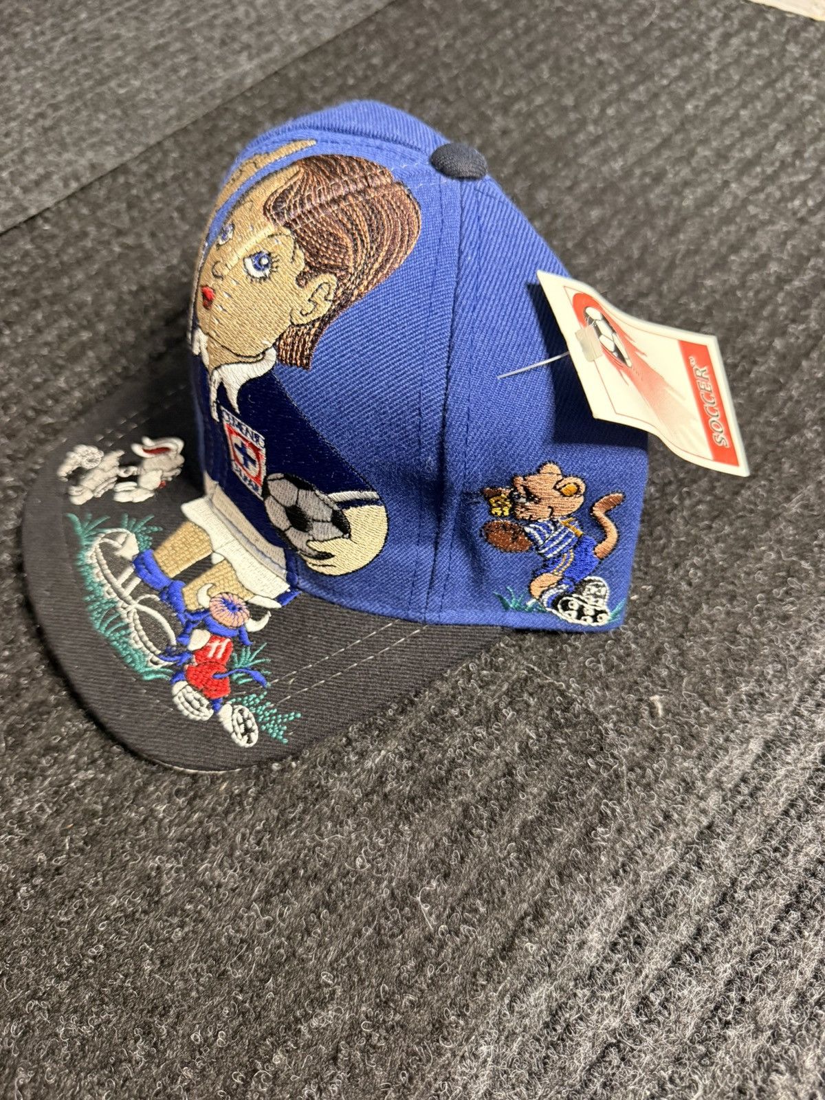 Other Vintage team mexico soccer big logo snapback hat Size ONE SIZE - 3 Thumbnail