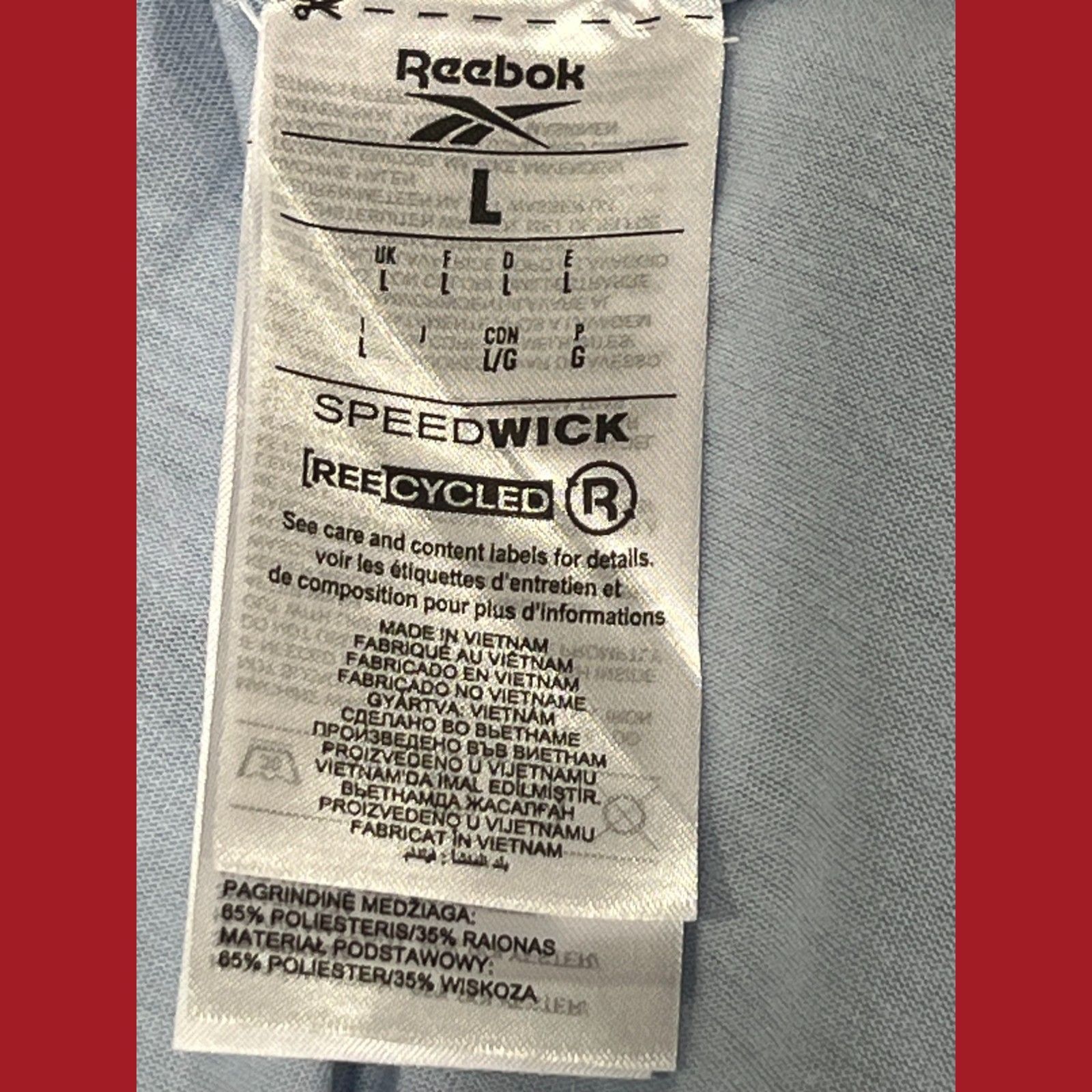 Reebok Reebok - Women's Training Tank Tops - Light Blue - Large Size L / US 10 / IT 46 - 7 Thumbnail