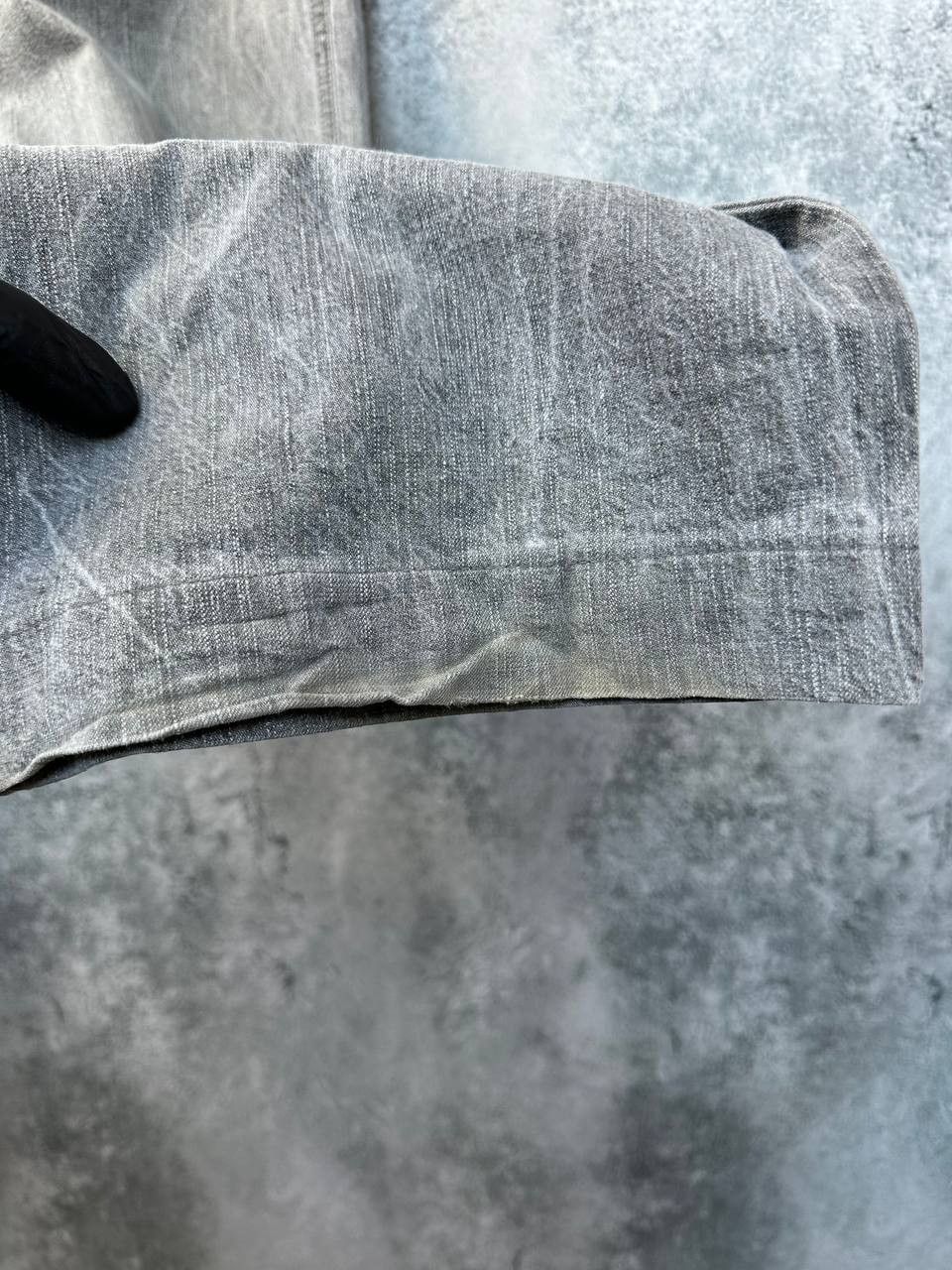 Diesel × Vintage Diesel Relaxed Fit Washed Grey Pants Belt Detail Vintage Size US 32 / EU 48 - 14 Thumbnail