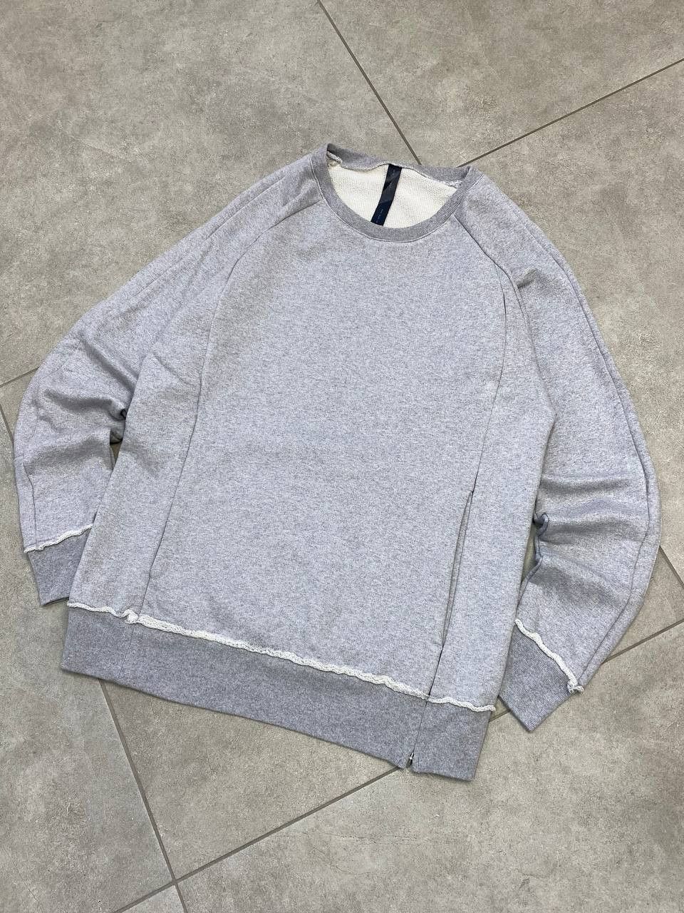 junhashimoto WJK Jun Hashimoto Side Ziper Distressed Finish Sweatshirt Size US L / EU 52-54 / 3 - 3 Thumbnail