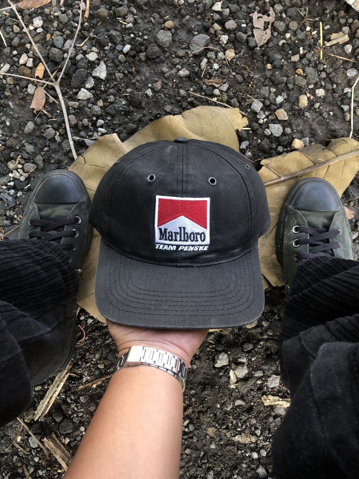 Marlboro Rare Vintage Marlboro F1 Team Penske Sunfading Cap Size ONE SIZE - 2 Thumbnail