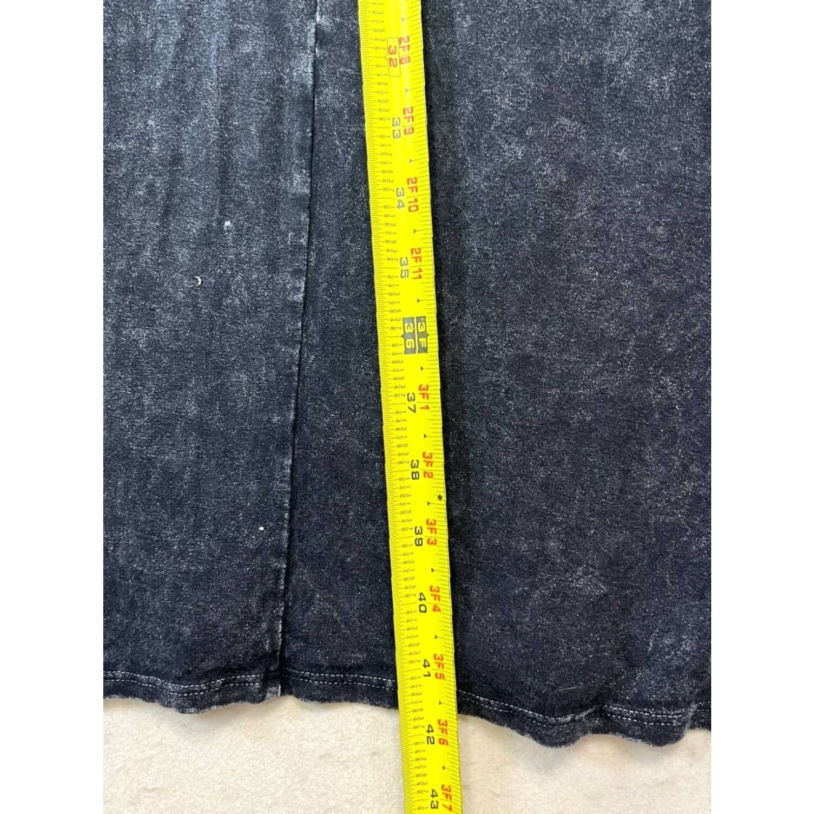 Vintage T Party Maxi Dress Women's Halter Fringe Hem Boho Festival Dress Size L Black Size L / US 10 / IT 46 - 3 Thumbnail