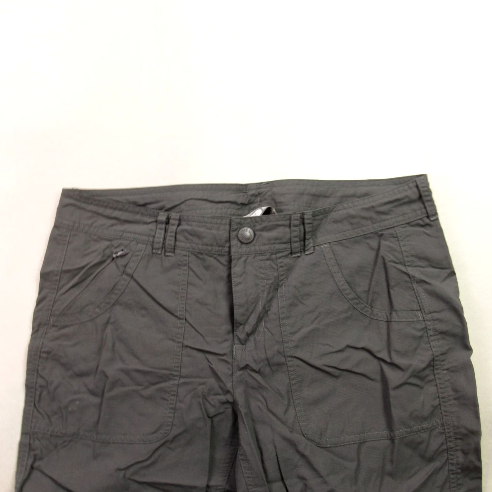 The North Face North Face Pants Womens 10 Straight Leg Gray Pockets Lightweight Capri Casual Size 32" / US 10 / IT 46 - 2 Thumbnail