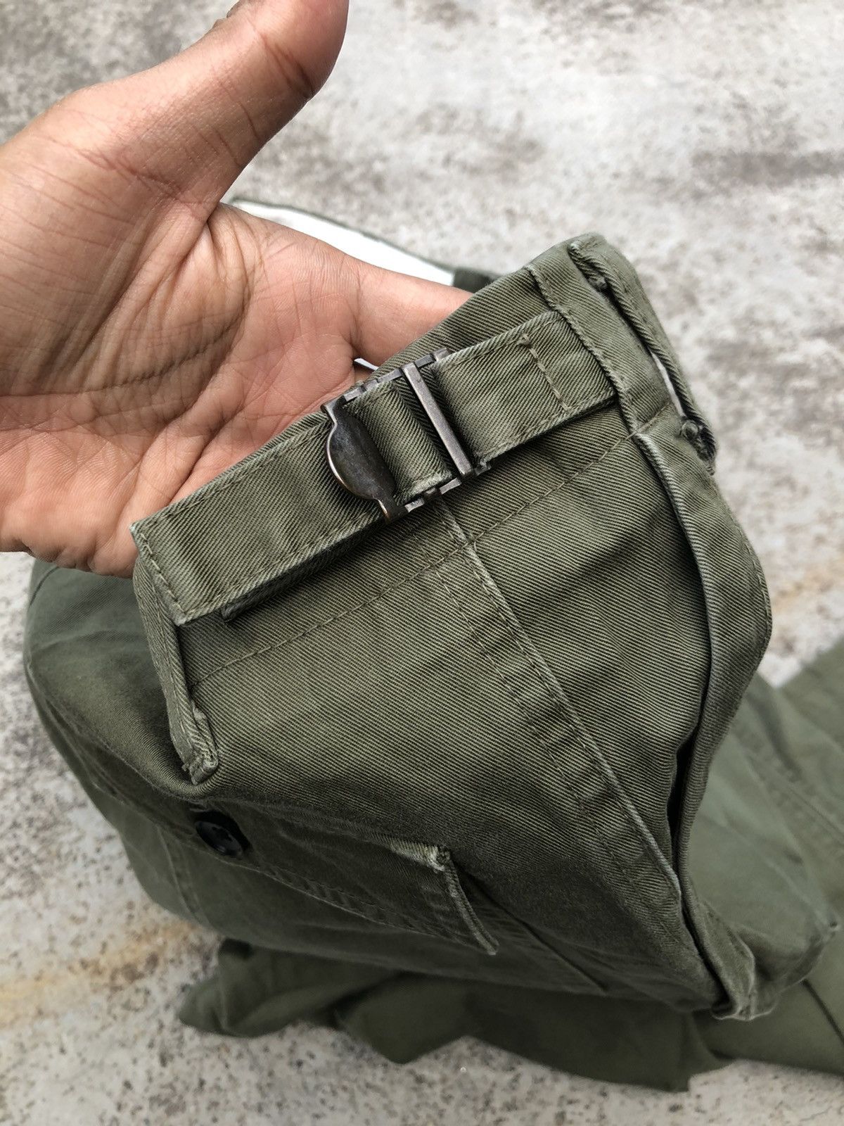 Other FADED GREEN SPICK&SPAN INSPIRED US ARMY BAKER PANT Size US 30 / EU 46 - 6 Thumbnail