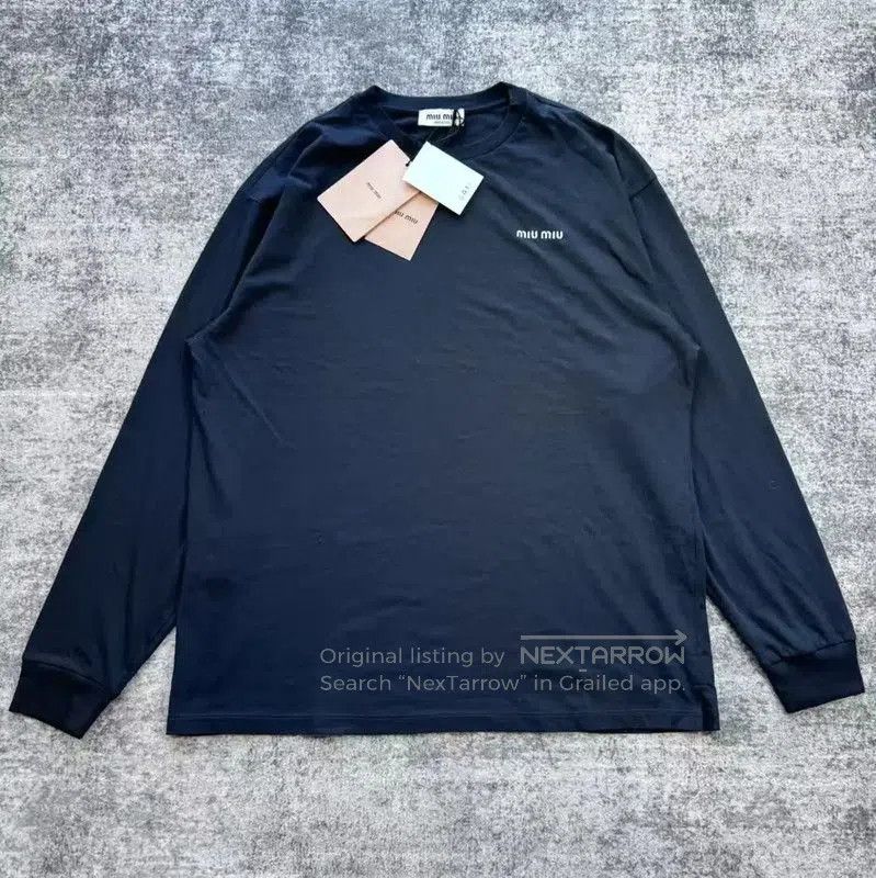 Miu Miu Miu Miu Blue Wool Women's Sweater . Size M / US 6-8 / IT 42-44 - 1 Thumbnail
