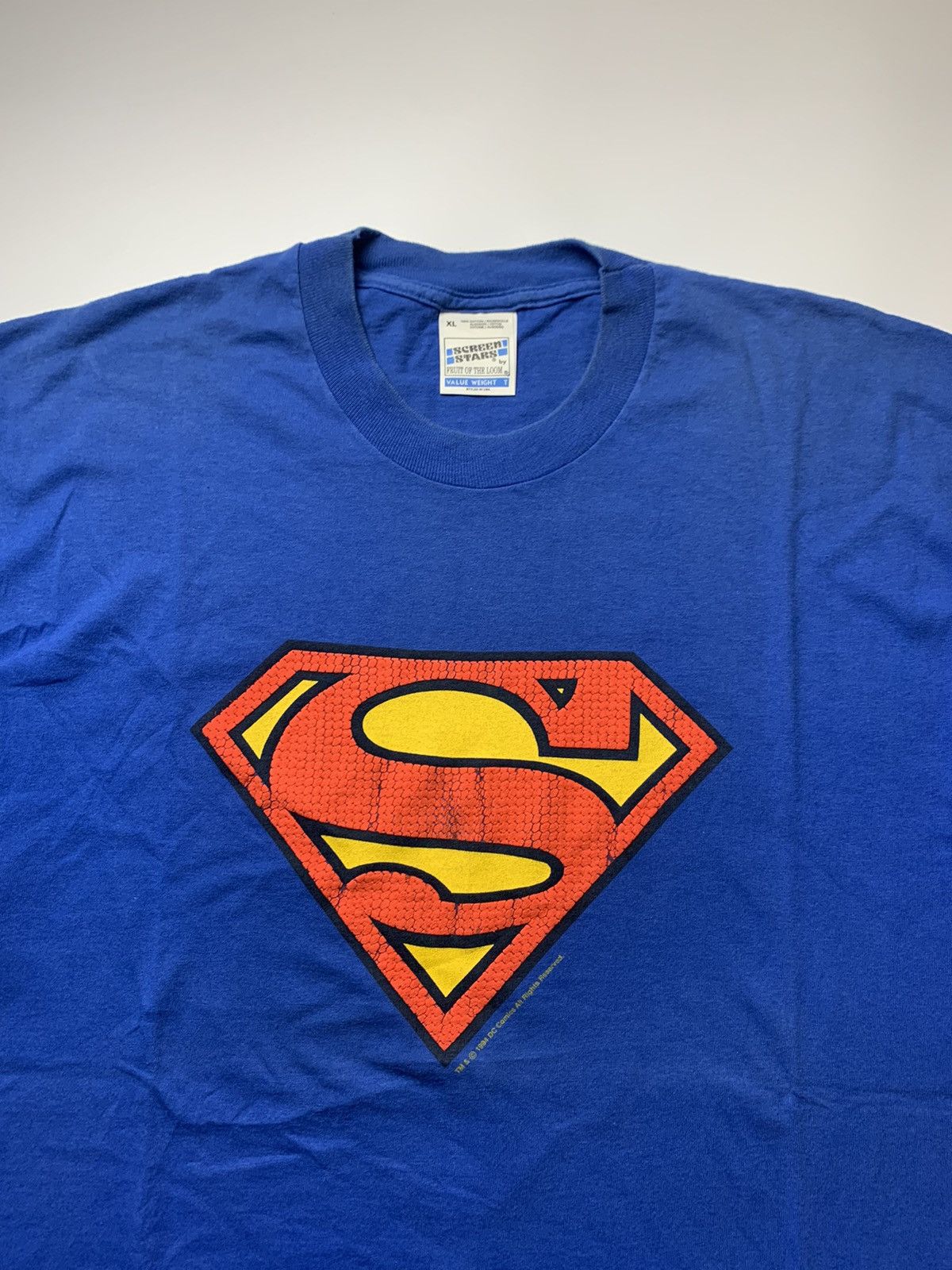 Vintage Vintage tee Superman DC Comics 1994 Size US XL / EU 56 / 4 - 2 Thumbnail