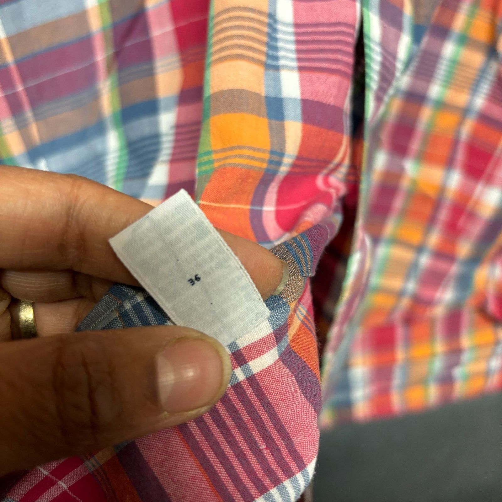 Ralph Lauren Vintage Ralph Lauren Plaid Shirt Blake 100% Cotton Mens XL Size US XL / EU 56 / 4 - 9 Thumbnail
