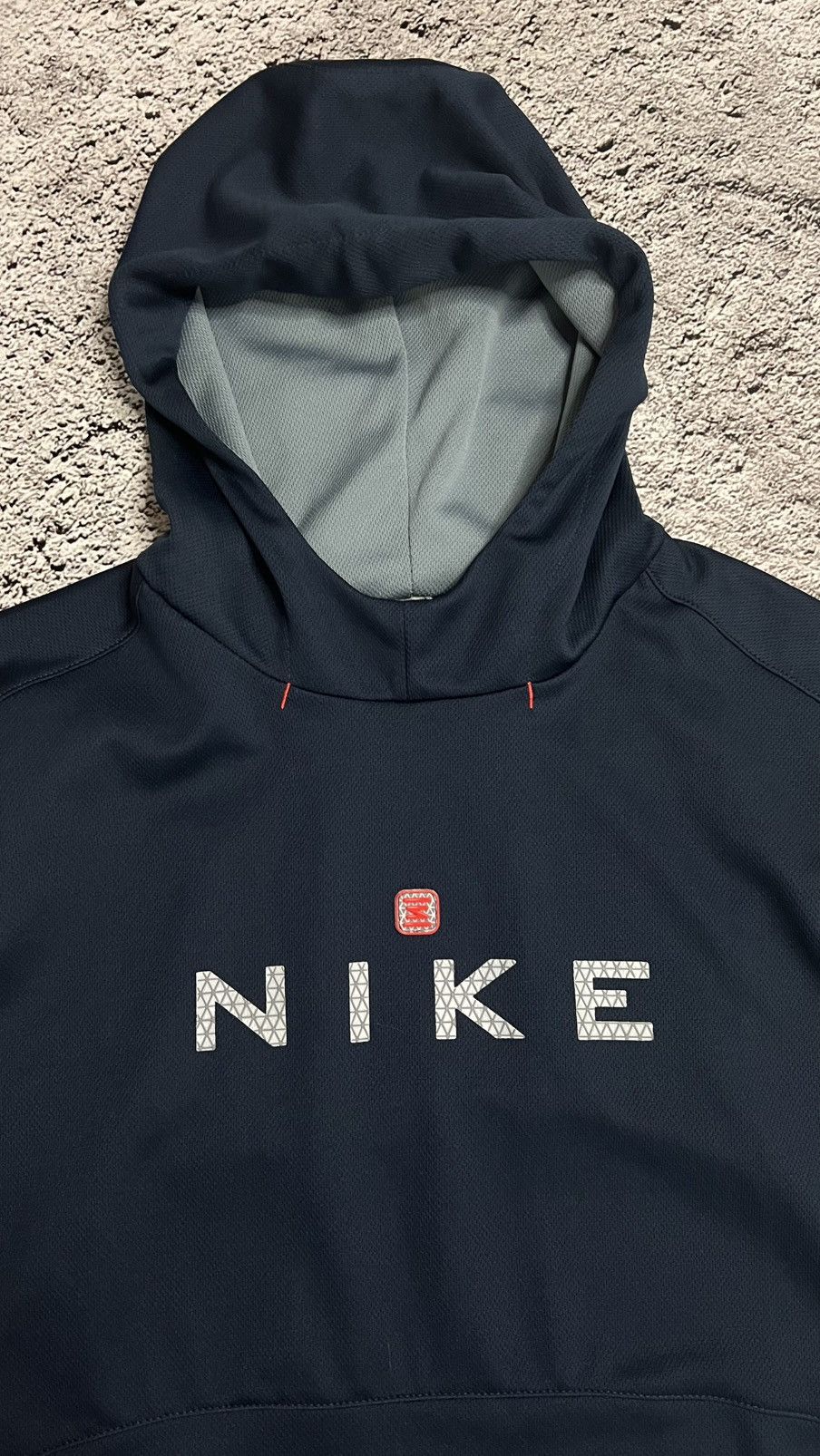 Nike × Vintage Early 00’s Nike shox rare sleeveless hoodie big logo Size US S / EU 44-46 / 1 - 3 Thumbnail