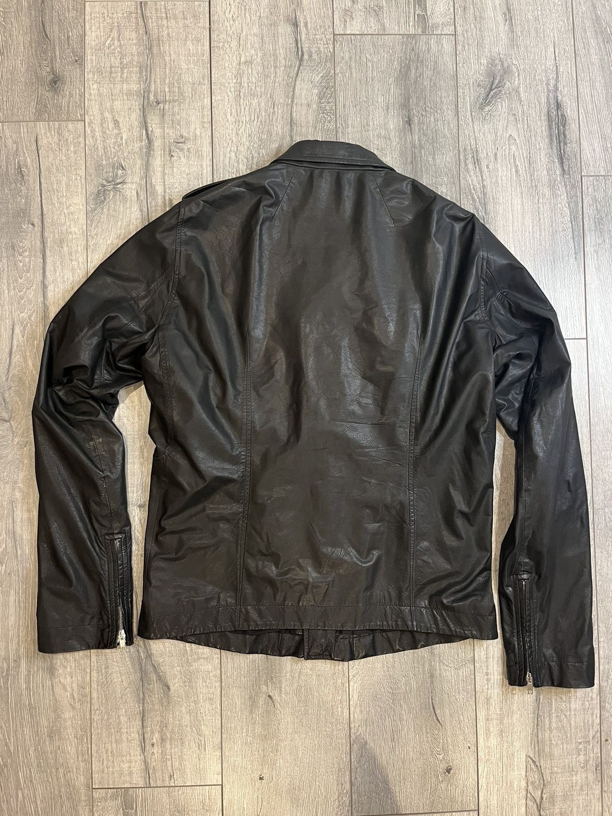 Rick Owens Rick Owen’s black calf leather jacket. Size 54 Size US L / EU 52-54 / 3 - 21 Thumbnail