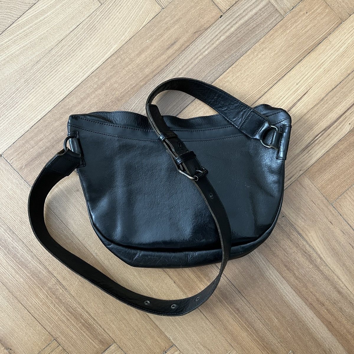 Yohji Yamamoto Y's Archive Leather Crossbody Bag
