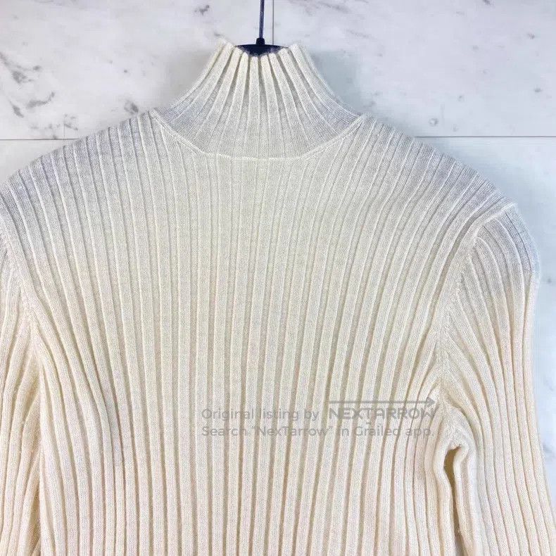 Hermes Hermes Cashmere ribbed knitted sweater Size M / US 6-8 / IT 42-44 - 2 Thumbnail