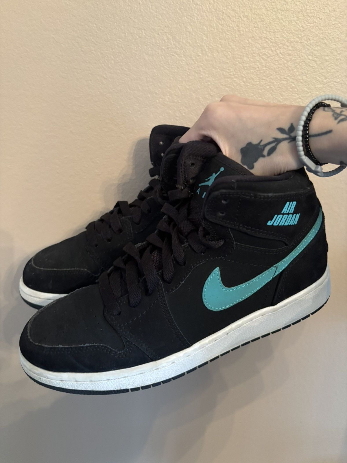 Jordan Brand Air Jordan 1 Retro High BG 'Hyper Jade' Size US 5 / EU 37 - 6 Thumbnail