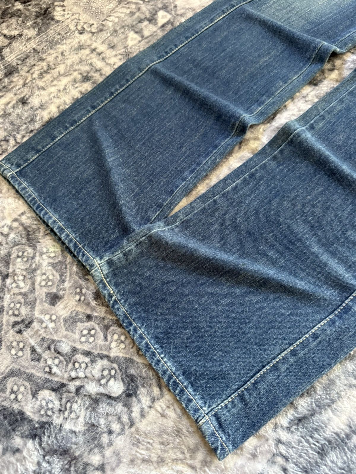 Edwin EDWIN 503 Japan Medium Wash Flared Jeans Size US 29 - 7 Thumbnail