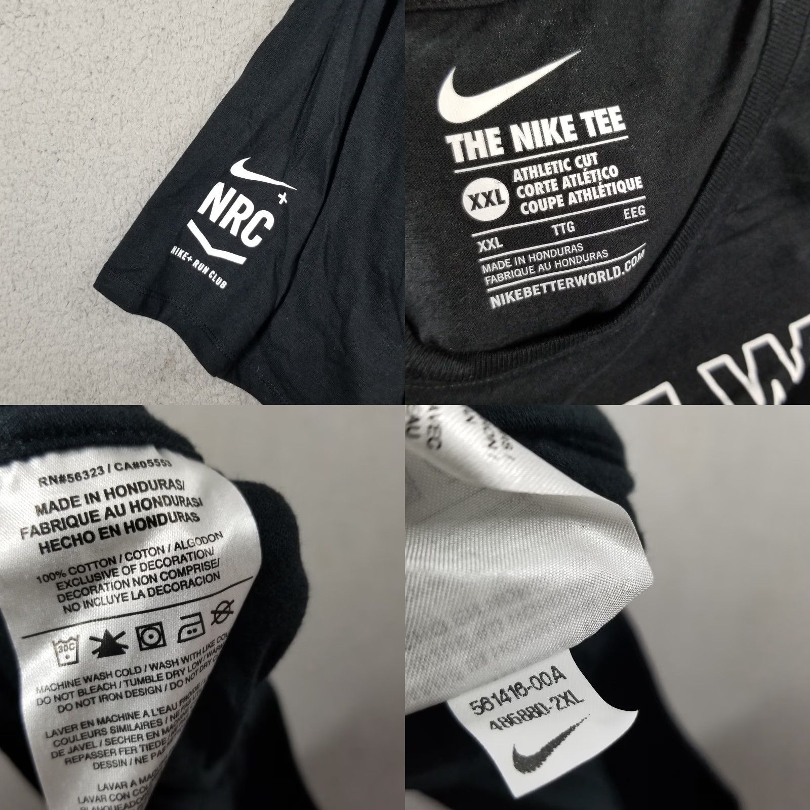 Nike Nike Shirt Unisex Adult XXL Black Are We Running Today Apple Watch NRC Run Club Graphic Tee Size US XXL / EU 58 / 5 - 8 Thumbnail