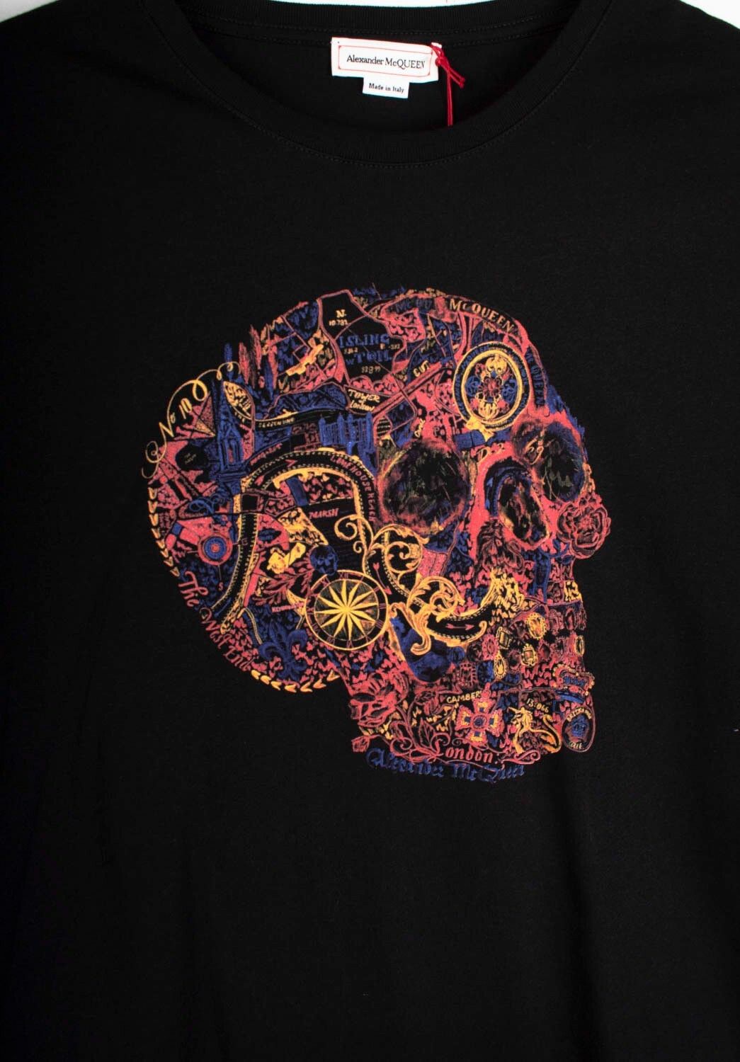 Alexander McQueen Original Alexander McQueen Skull Men Black T Shirt L/XL B020 Size US L / EU 52-54 / 3 - 3 Thumbnail