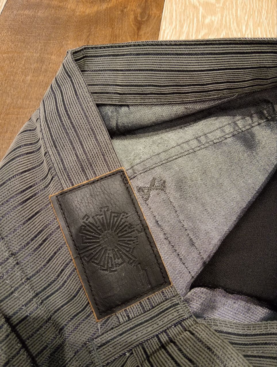 Tornado Mart VINTAGE TORNADO MART STRIPED FLARE PANTS - SIZE L Size US 34 / EU 50 - 10 Thumbnail