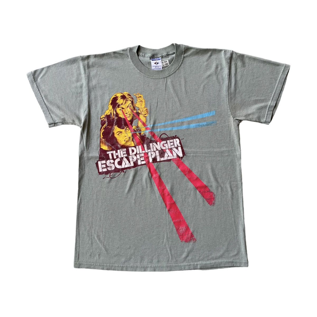 Band Tees Vintage Y2k The Dillinger Escape Plan American Metalcore Size US M / EU 48-50 / 2 - 1 Thumbnail
