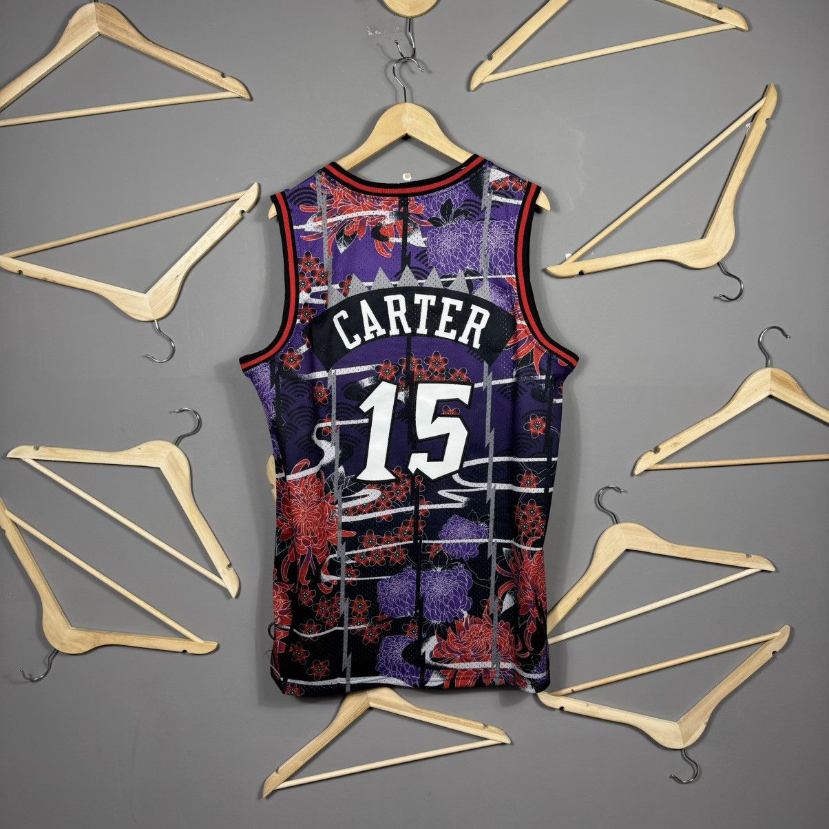 NBA Toronto Raptors NBA #15 Carter Basketball Jersey Size US L / EU 52-54 / 3 - 2 Thumbnail