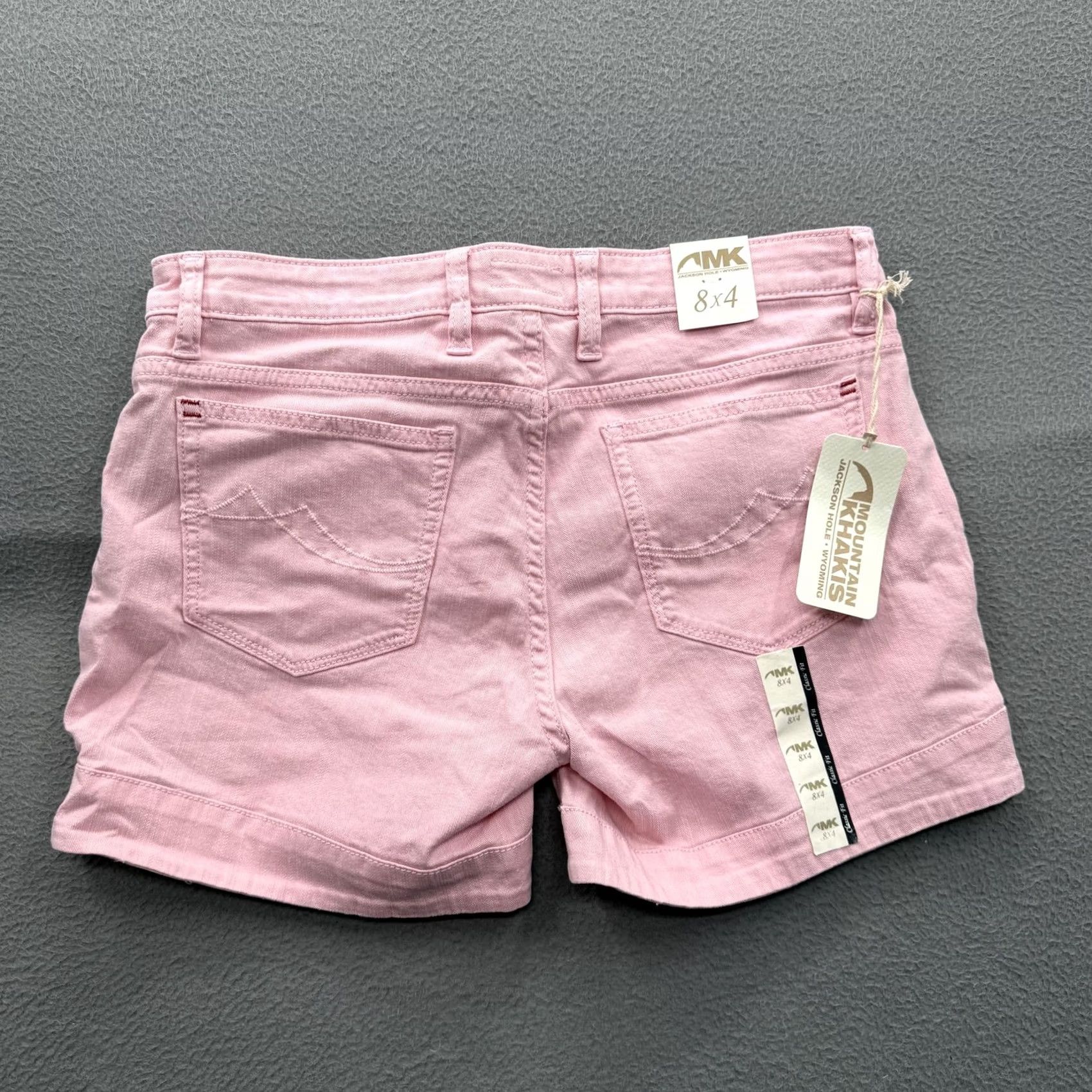 Mountain Khakis Mountain Khakis Skimmer Shorts Womens 8 Pink Denim Stretch 4 Inseam Casual Summer Travel Womens Size 30" / US 8 / IT 44 - 2 Thumbnail
