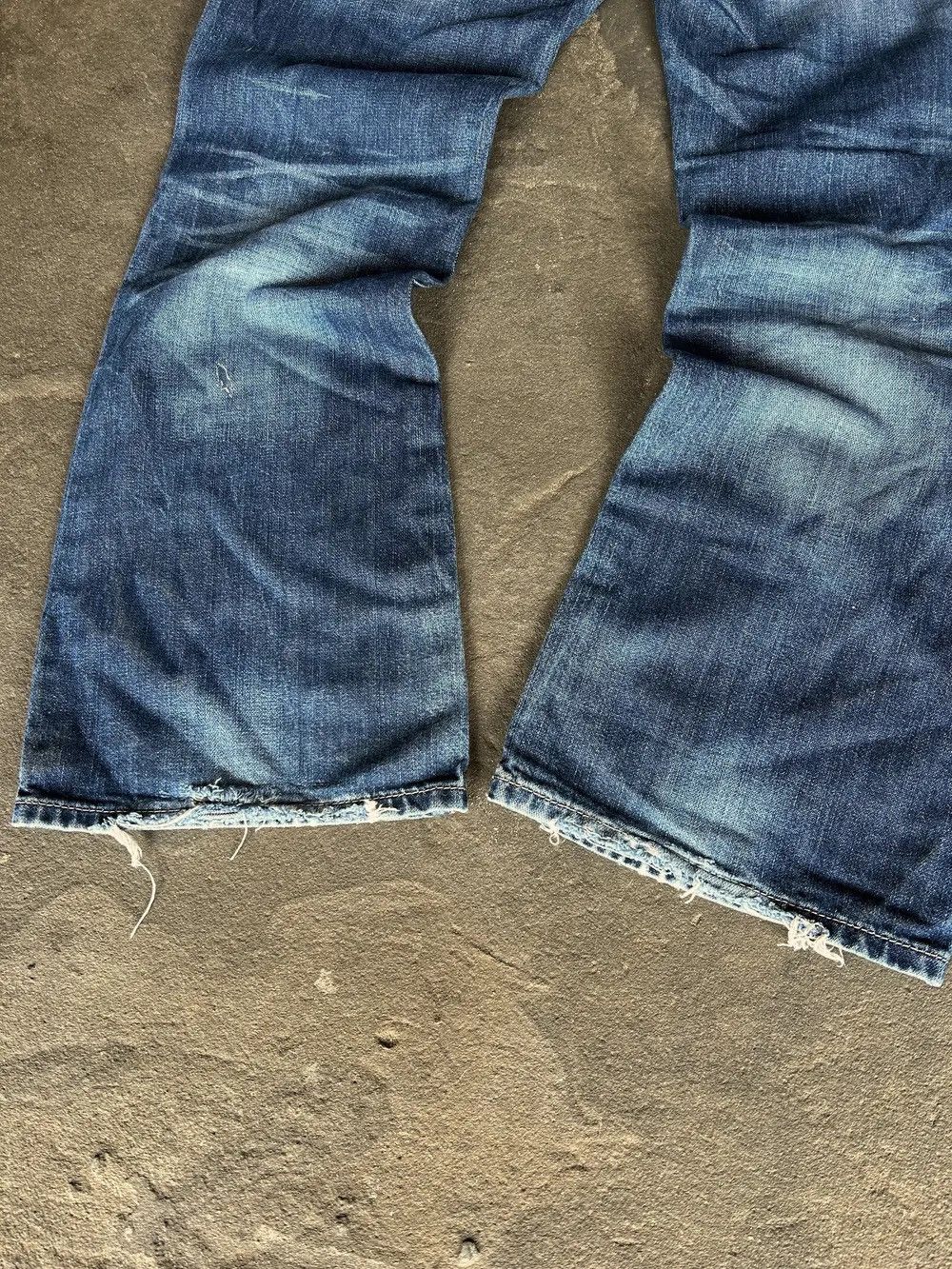 JNCO × Japanese Brand Vintage Baggy Rap sk8 Jnco Style Washed Jeans y2k Size US 32 / EU 48 - 6 Thumbnail