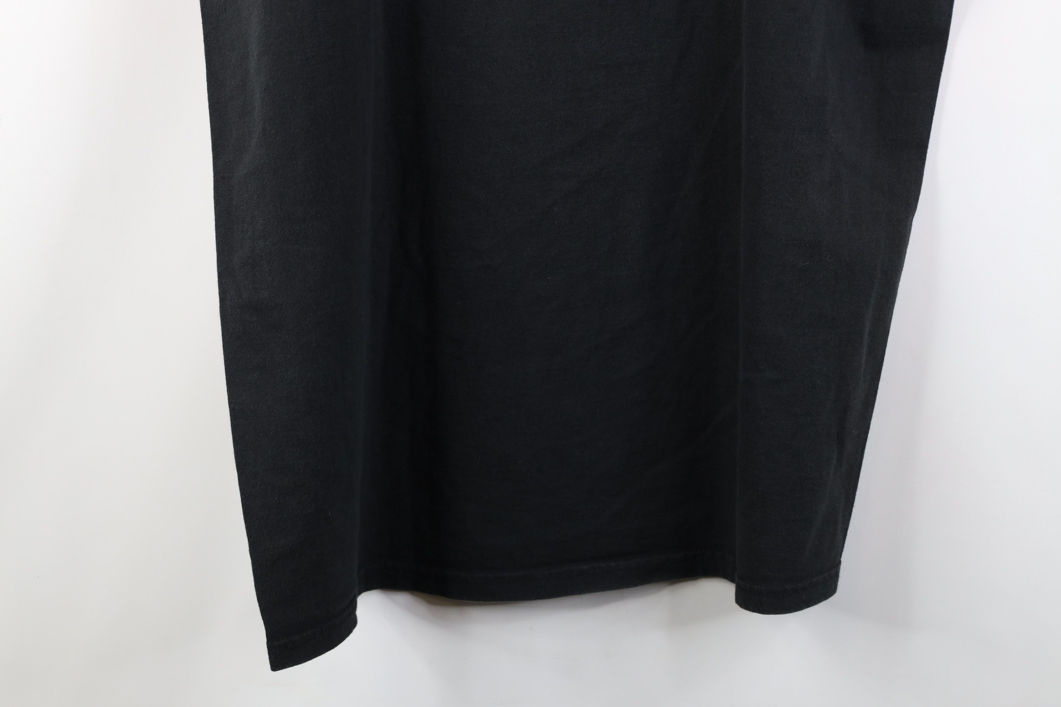Russell Athletic Vintage 90s Y2K Russell Athletic Muscle T-Shirt Black Cotton Size US L / EU 52-54 / 3 - 12 Thumbnail