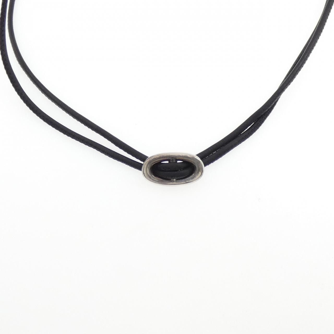 Hermes Hermes Hermes 925 Silver Necklace Precious Metal Necklace DUTY FREE for USA Size ONE SIZE - 1 Thumbnail