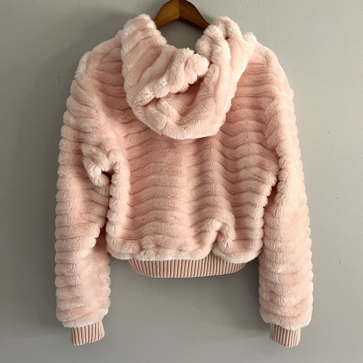 Juicy Couture × Vintage Y2K Pink Faux Fur Jacket Size L / US 10 / IT 46 - 7 Thumbnail
