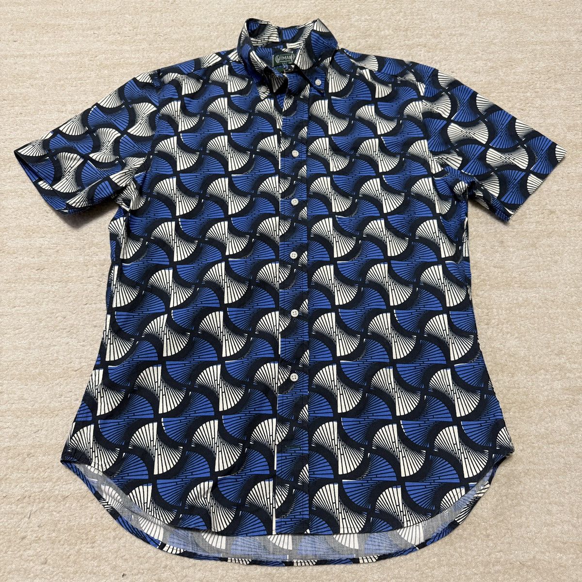 Gitman Bros. Vintage Gitman Bros Vintage Gio Ponti Camp Shirt Mid Century Size US M / EU 48-50 / 2 - 1 Thumbnail