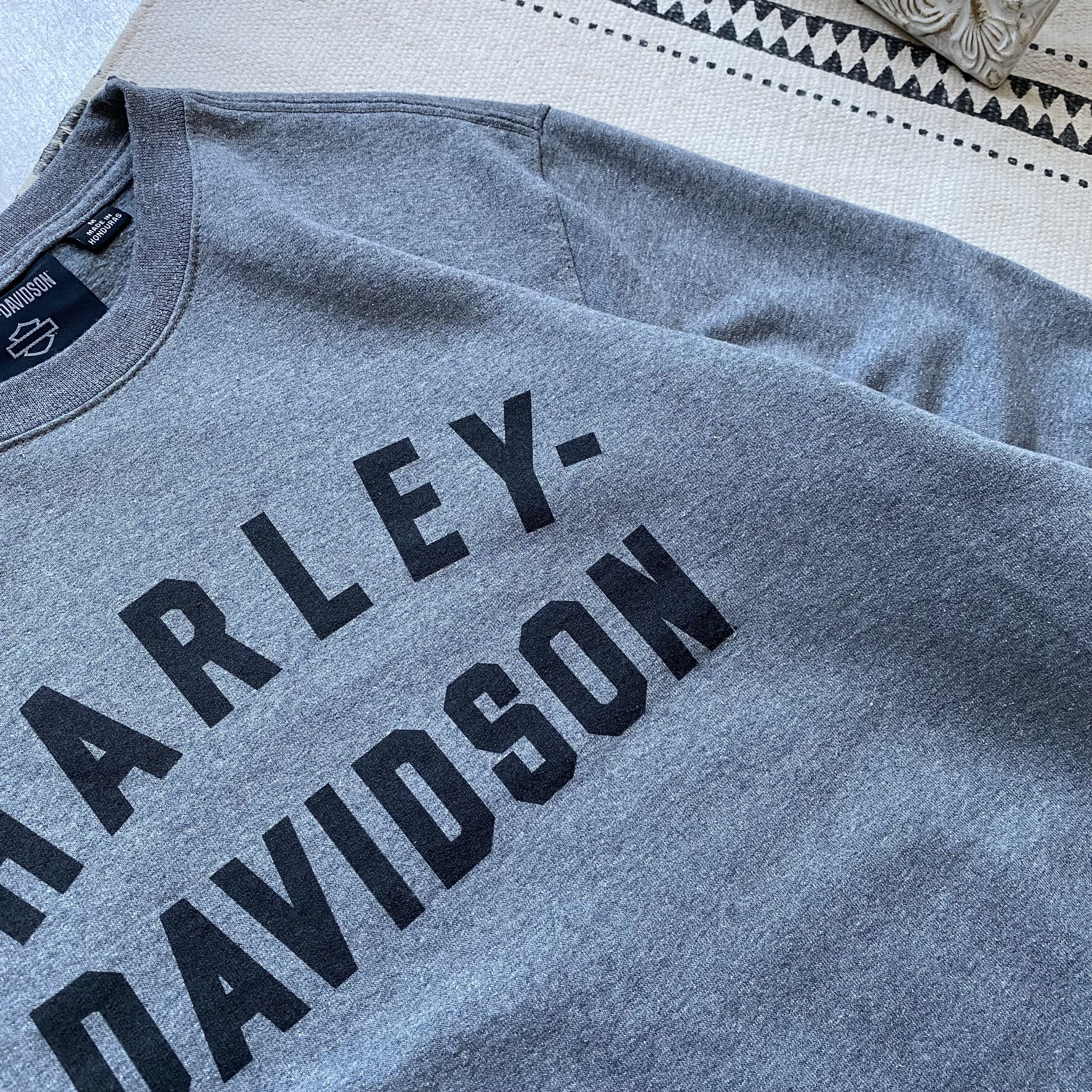 Harley Davidson 🦅 Harley Davidson sweatshirt center logo license Size US M / EU 48-50 / 2 - 6 Thumbnail