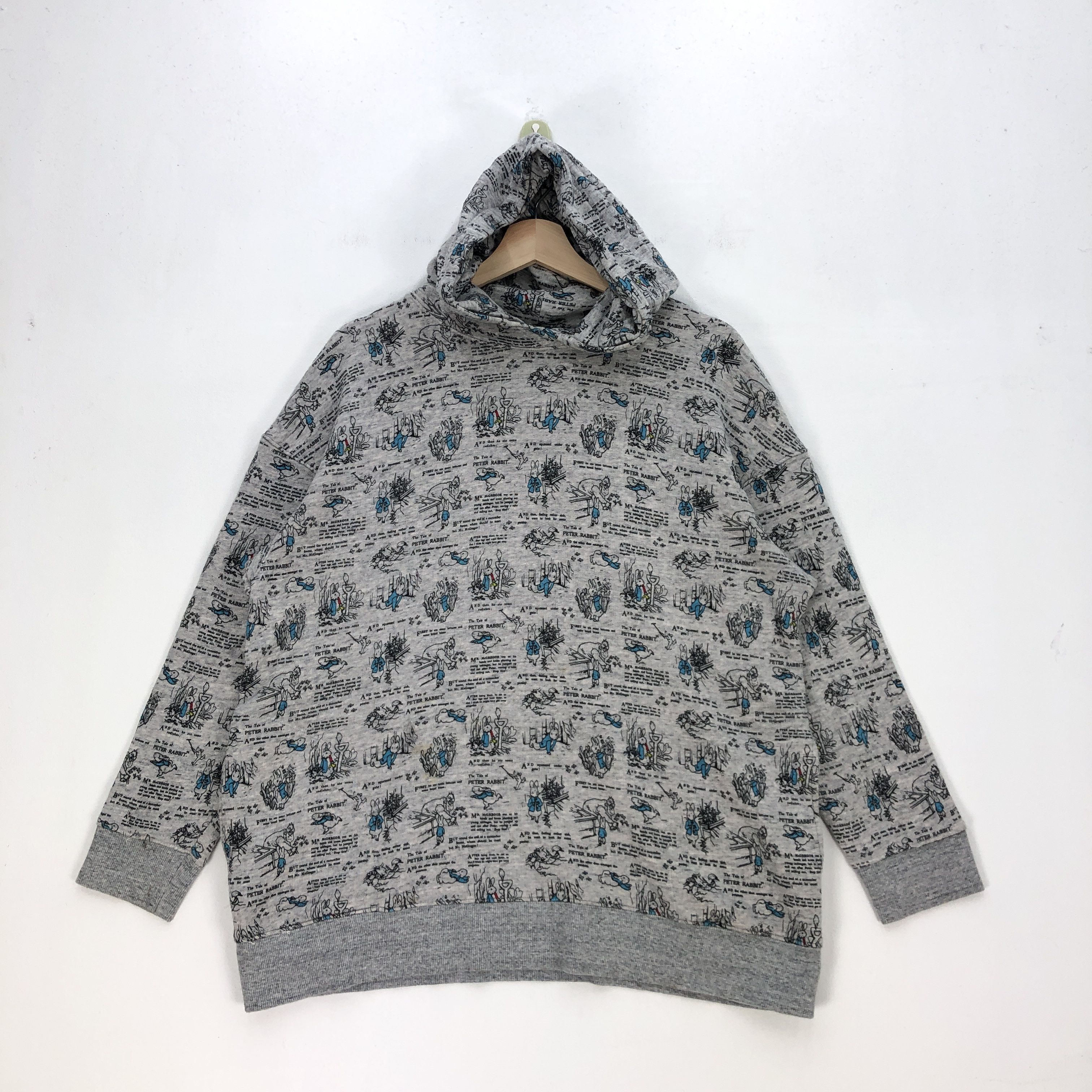 Cartoon Network × Vintage Peter Rabbit Sweater Cartoon Movie Full Print Sweater Size US L / EU 52-54 / 3 - 2 Thumbnail