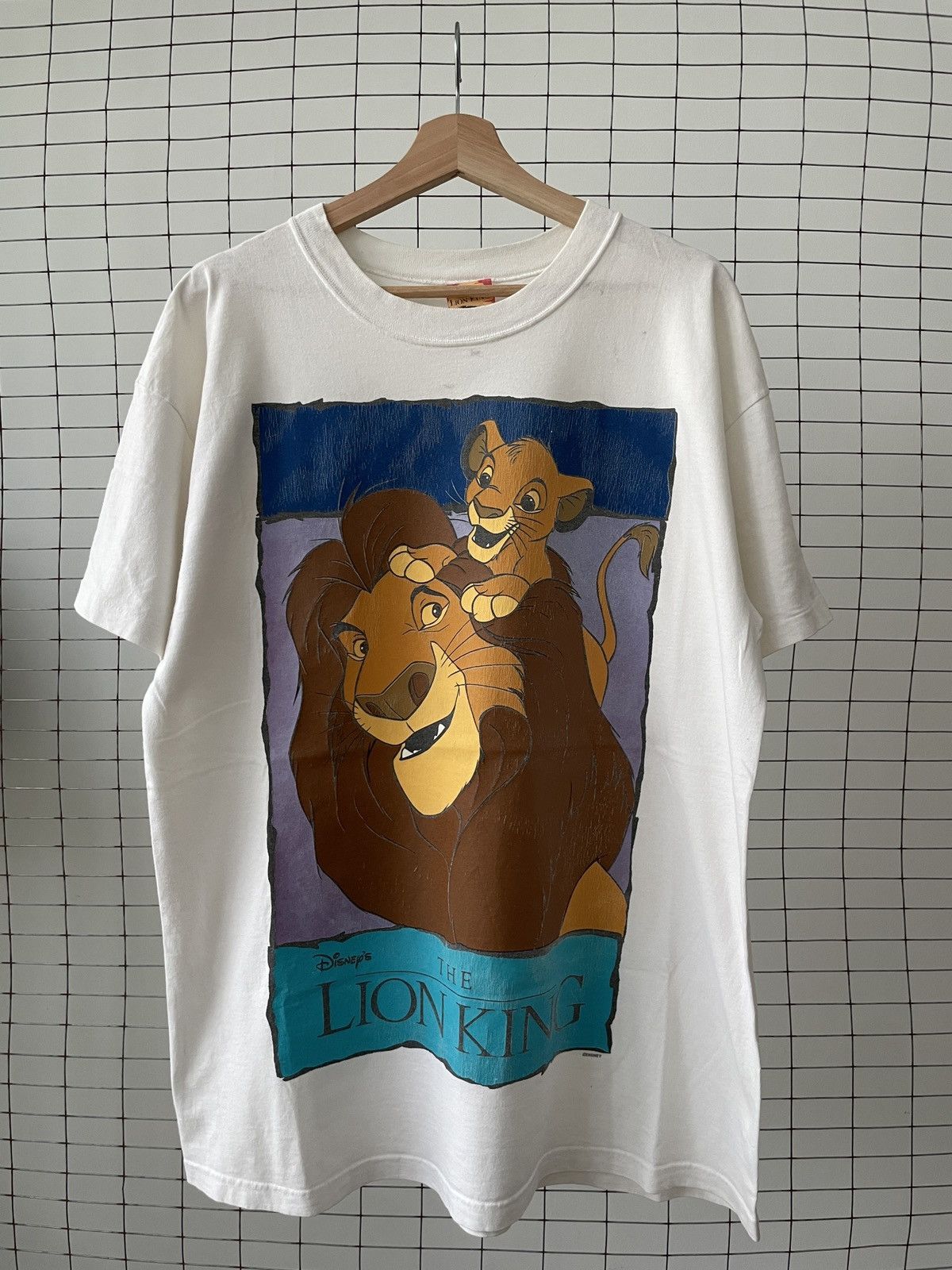 Disney × Vintage Vintage The Lion King Disney T-Shirt Size US XL / EU 56 / 4 - 1 Thumbnail