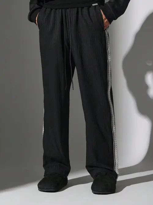 Japanese Brand × Vintage Classic Loose fit straight y2k sweatpants Size US 32 / EU 48 - 3 Thumbnail